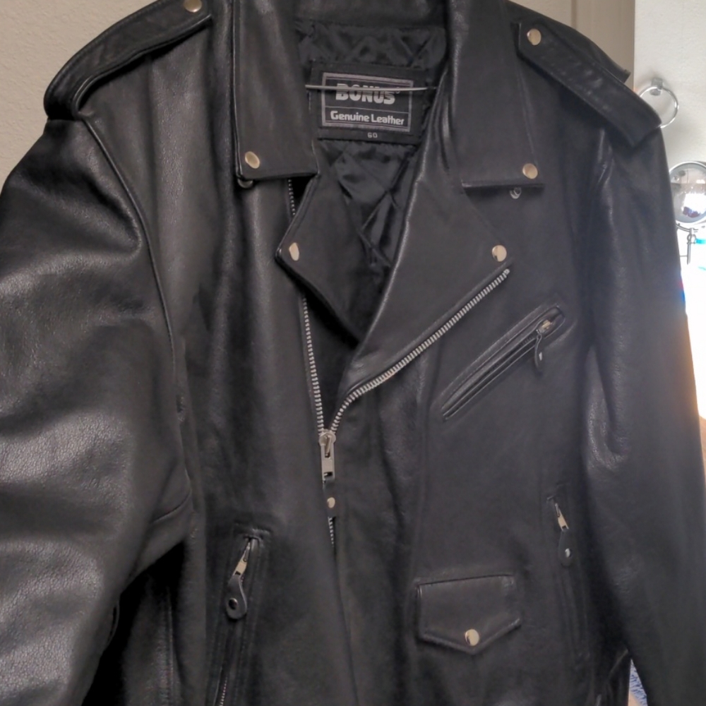 Bonus genuine leather jacket